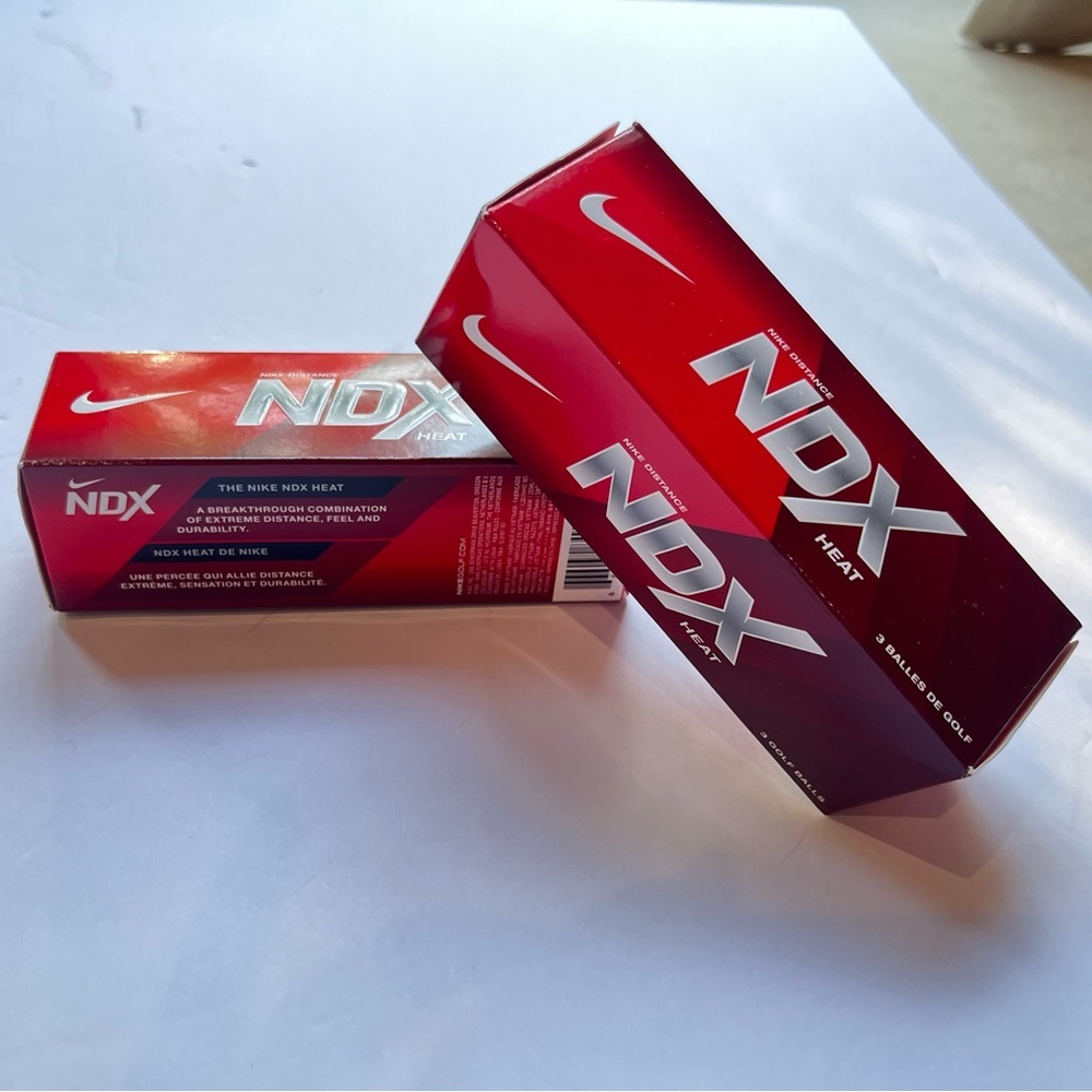 Nike NDX Heat Golf Balls in Red Box